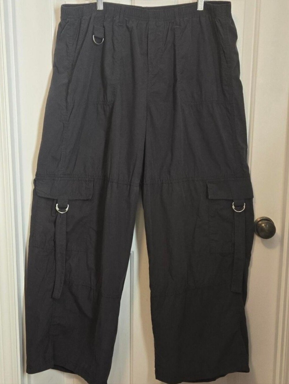 Wild Fable dark gray utility cargo pants Brand new with tags (NWT). Waist 20"